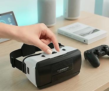 vr eynəklər: VR SHINECON G06B – smartfonlar üçün VR eynəyi video oyunlar ve — 3
