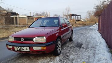 авто volkswagen: Volkswagen Golf: 1993 г., 1.6 л, Механика, Бензин, Хэтчбэк