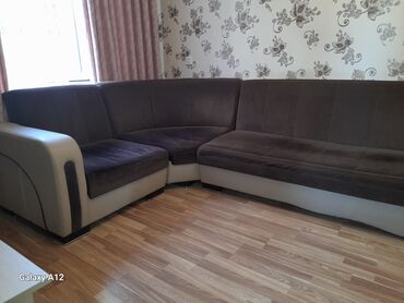 Matraslar: Künc divan, Bazasız, Vеlur parça, Çatdırılma yoxdur