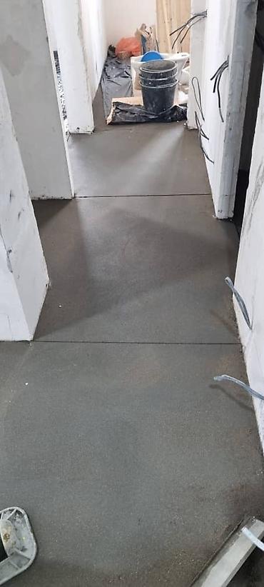 Цемент: Полсухой стяжка Германиянын технологиясы боюнча полдун жарым кургак — 1