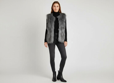 saint laurent ubrania: Yessica, Women`s waistcoat, size S