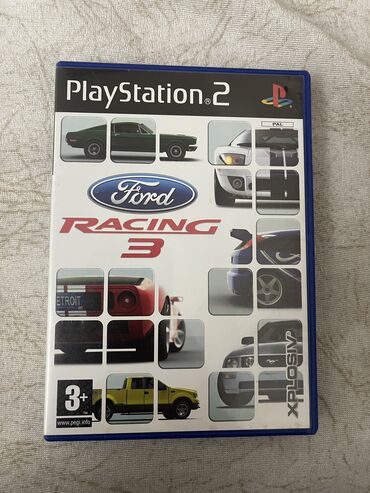 ps2 oyun diskleri: Ford Racing 3(qutulu və kitabçalı)