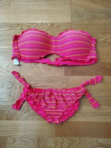 ženski kupaći kostim: M (EU 38), Single-colored, color - Pink