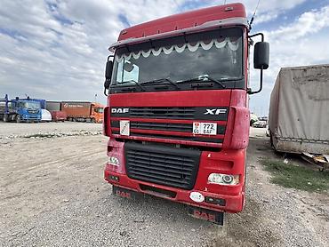 Dacia: Тягач DAF XF с тентованным полуприцепо стандарт - Марка/модель тягача — 3