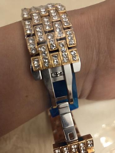 cartier azerbaijan: Cartier tərzində zərif qadın qol saatı - Korpus: qızılı tonlarda — 5