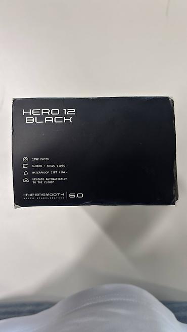 usb bluetooth: GoPro HERO 12 Black aksion kamerası - 5.3K video çəkilişi — 5