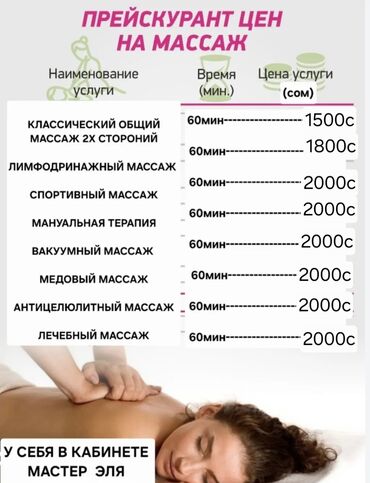 массаж бишкек для мужчин на дому: Предлагается услуга шугаринга, включающая различные зоны депиляции как