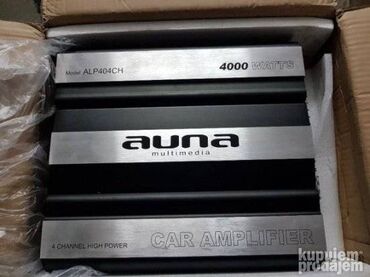 kupujemprodajem radio za auto: Auna 4000 watts
nekorisceno auto pojacalo. 
fixno 60e