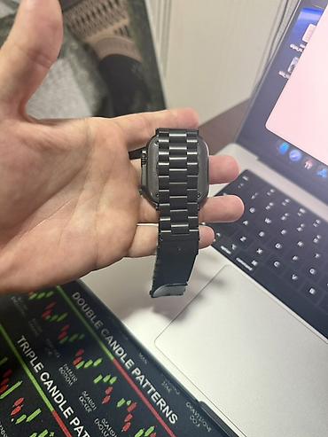 Smart saatlar: Apple Watch Ultra 3 - Black Titanium Çox az istifadə olunub Pil — 7