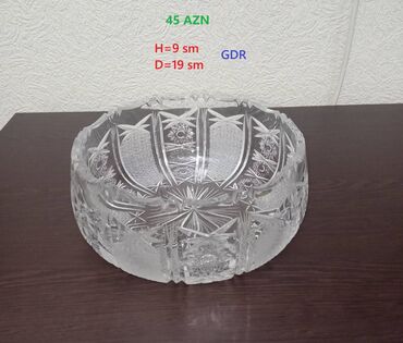 Konfet qabları: "BOHEMIA" Czechoslovakia istesali ve GDR istesali Xrustal Qiymetleri — 3