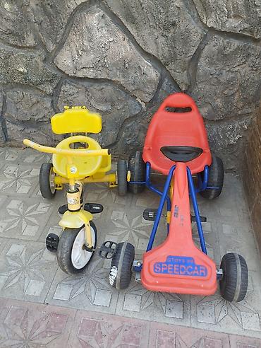 velosiped motor: Uşaq nəqliyyat vasitələri dəsti: - Pedallı uşaq qartıngi – “SPEEDCAR” — 1