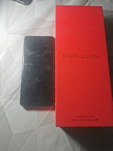 продаю б у телефон: OnePlus 10 Pro, Колдонулган, 256 ГБ, түсү - Кара, 1 SIM, 2 SIM