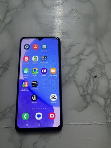 для ремонта телефон: Смартфон Samsung Galaxy A23 с черным корпусом и большим экраном