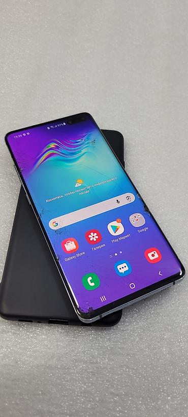 note 2: Samsung Galaxy S10 5G, Б/у, 256 ГБ, цвет - Черный, 2 SIM — 8