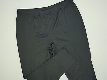 spodnie dresowe pull: Spodnie materiałowe damskie, rozmiar 4XL — 1
