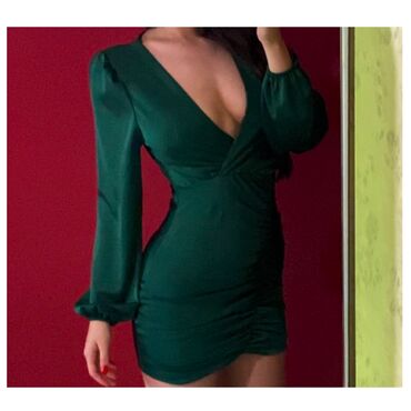 zelene haljine za punije dame: Savršena nova haljina samo 400 din!
