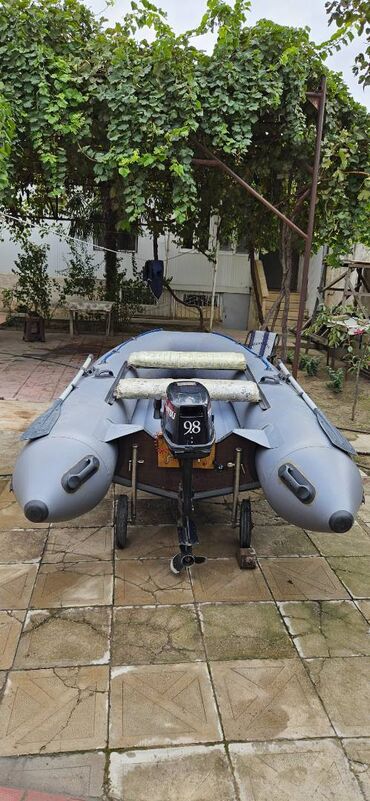 Ovçuluq və balıqçılıq: Az işlənmiș,cox ideal vəziyetdə qayig -3,30 m+motor-Tohatcu — 4