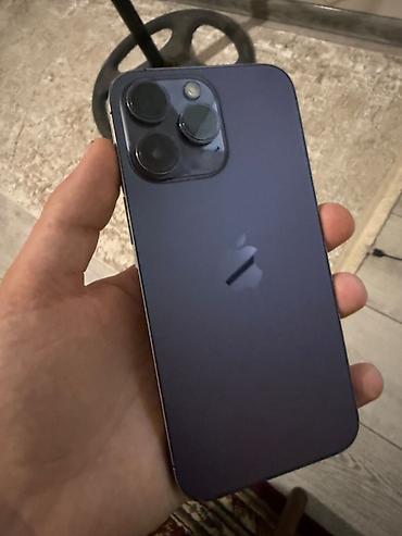 iphone 14 pro kaç manat: IPhone 14 Pro Max, 256 GB, Deep Purple, Face ID, Simsiz şarj, Zəmanət — 4