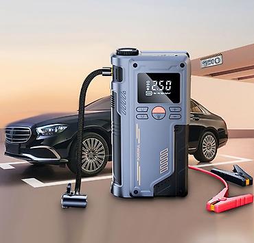 накал: Пусковое зарядное устройство Jump Starter + компрессор для накачки — 5