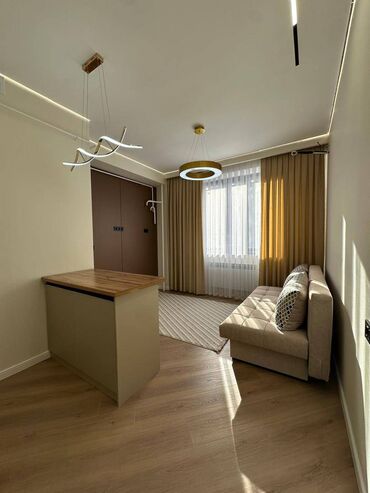 номера в иссык куле: 2 комнаты, 42 м², Элитка, 7 этаж, Дизайнерский ремонт