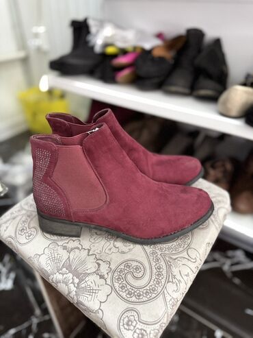 Ботинки и ботильоны: Европейская женская НОВАЯ обувь, натуральная кожа, разные модели до 44 — 4