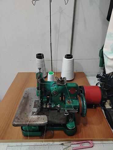 Sənaye overlok tikiş maşını - Tip: 3-iplik overlok (kənar emalı və