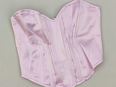 czarny gorset: Bershka, Top damski, rozmiar L — 1