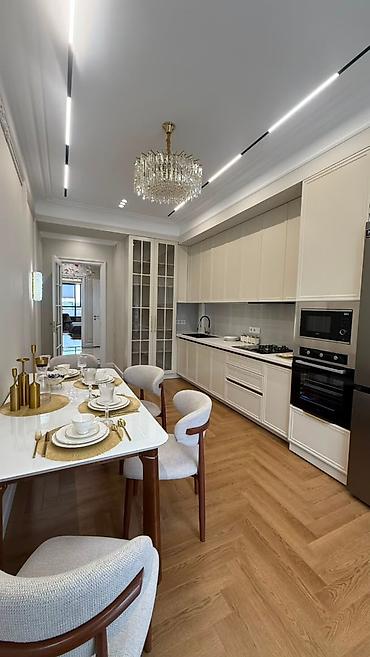 15000: 3 комнаты, 105 м², Асанбай мкр Элитка, 10 этаж, Дизайнерский ремонт — 3