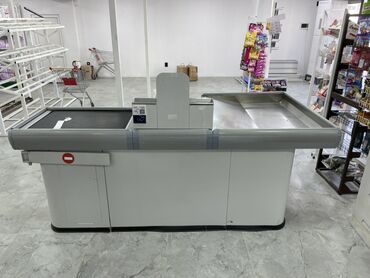 шиномонтажное оборудование для грузовых автомобилей бу: Кассовый прилавок для магазина с транспортёрной лентой Кассовый стол