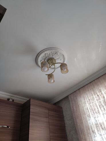 Vazalar: Çılçıraq, 3 lampa, Metal