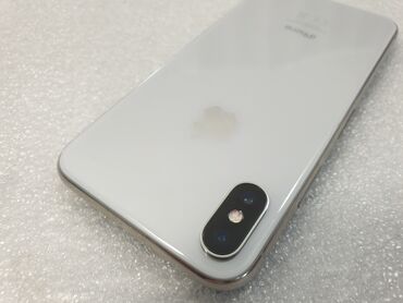 айфон 8 купить в бишкеке: IPhone X, Б/у, 64 ГБ, Белый, Защитное стекло, 100 %