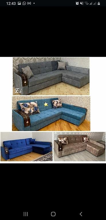 💥 *Endirim‼️ ✔️ Künc Divan Qolu sadə 330 AZN*✔️ *Qolu Mebelni