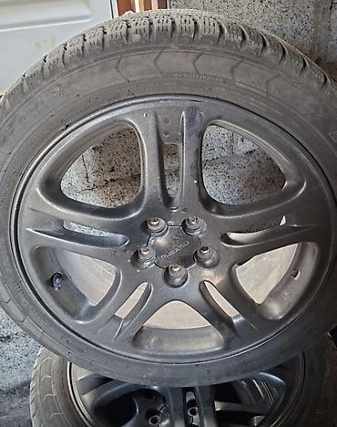 Колеса в сборе 205 / 45 / R 17, Зима, Б/у, Комплект, Легкий коммерческий транспорт (C/LT), Литые, отверстий - 5