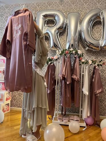 Toy aksesuarları: Xına/Bridal shower üçün “Bride & Team Bride” dəsti Hazir bizes — 8