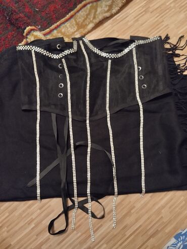 рубашки туники женские: Корсет со стразами в длину. использовали три раза, остальное время он