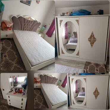 qapi gence: 2 təknəfərlik çarpayı, Dolab, Termo, 2 tumba, İşlənmiş