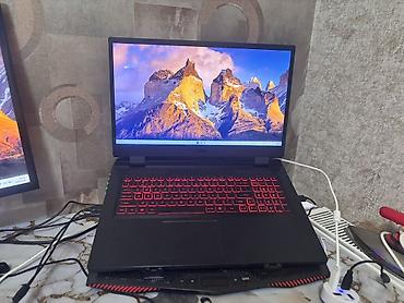 intel: Acer Nitro 5 (AN517-55) oyun və multimedia noutbuku Monitor qulaqlıq — 2