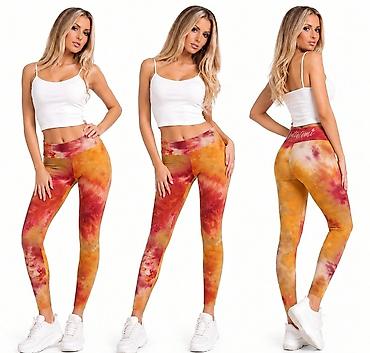 Ženske helanke sa tie-dye printom - Kroj: uske, dužina do članaka na lalafo.rs Ženske helanke sa tie-dye printom - Kroj: uske, dužina do članaka