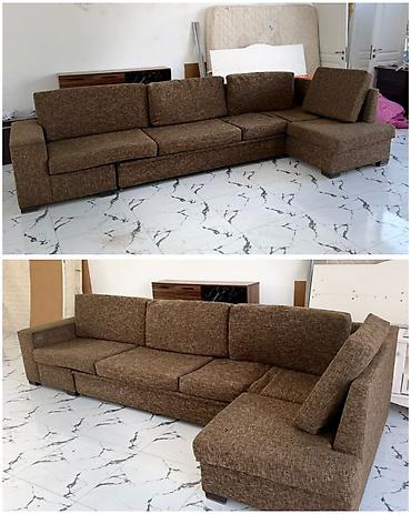 Künc divan satılır 150 man.ölçü 3.20 /1.50. Açılır,çarpayı kimi