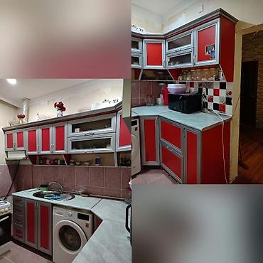 moyka satilir: Mətbəx Mebeli 250₼Satilir. Moyka daxil. Ölçü: yuxari uzunu 2.80 asaqi — 1
