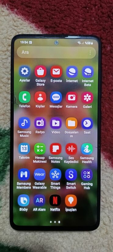 mikro telefon: Samsung Galaxy A51 5G, 128 GB, rəng - Qara, Sensor