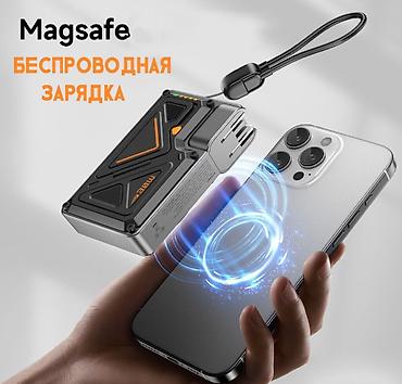 Внешние аккумуляторы: Внешний Аккумулятор Powerbank с беспроводной зарядкой Adaptive Quick — 5