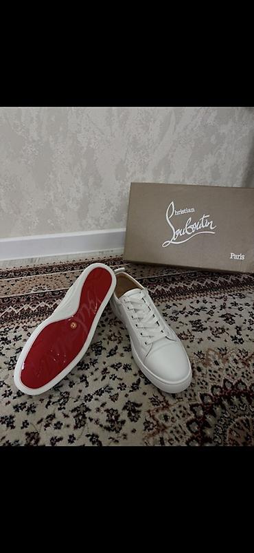 Мужская обувь: Мужские кроссовки, 42, Christian Louboutin, Новый, цвет - Белый — 3