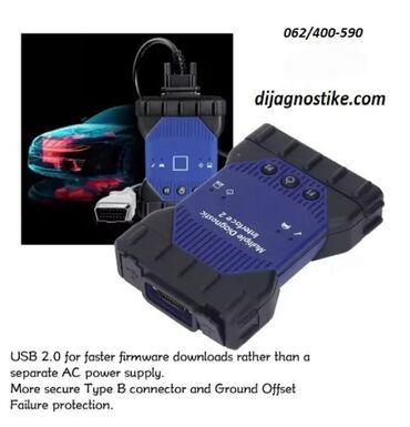 Alati za automobile: Karakteristika: 1. Praktični dijagnostički alat: MDI2 skener s — 1