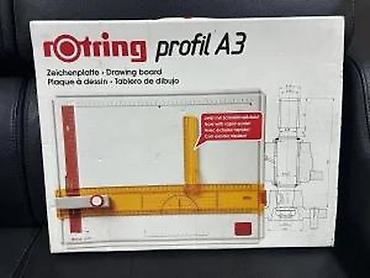 Dečije table za crtanje: Rotring tabla za tehničko crtanje – format A3, serija Profi/Profile — 9