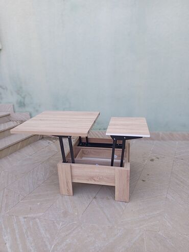 Masalar: Jurnal masası, Yeni, Transformer, MDF, Kvadrat masa — 4