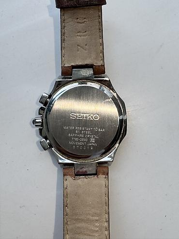 Классические часы: Seiko Chronograph оригинал 🇯🇵 | 100m Seiko Chronograph (оригинал — 6