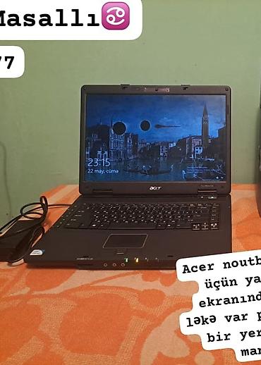 notebook 8ram: Acer noutbuku yaxşı vəziyyətdədir işləməyi normaldır ofis işləri üçün — 1