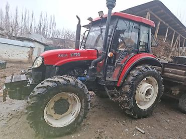 Тракторы YTO (ЮТО): Трактор с прицепом YTO X904 - Модель трактора: YTO X904 (надпись на — 2