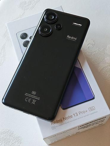 samsung fold 4: Redmi Note 13 Pro+, 512 GB, rəng - Qara, Barmaq izi — 1